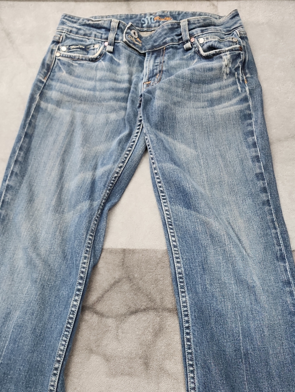 Miss Me Light Blue Boot Cut Jeans